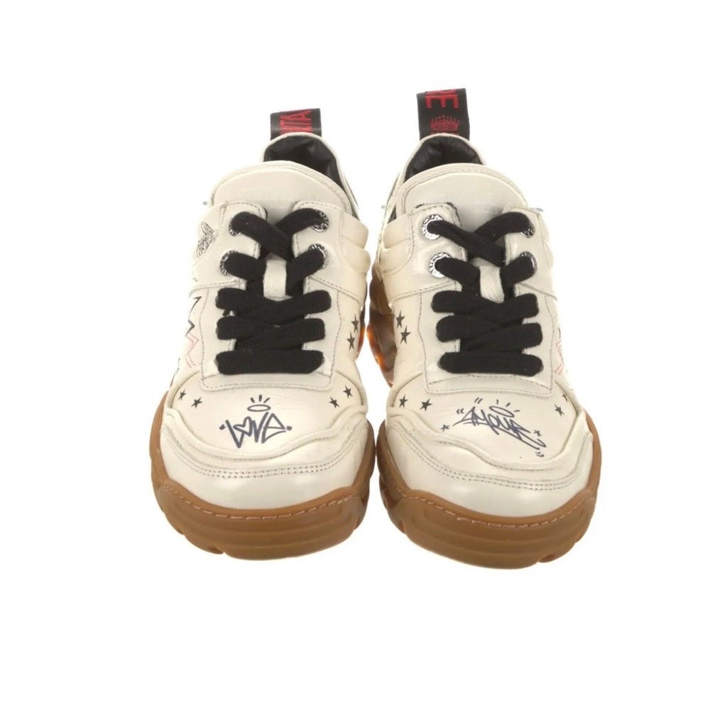 Leather sneakers by Zadig Voltaire size 36 excellent condition - Picture 3 of 5